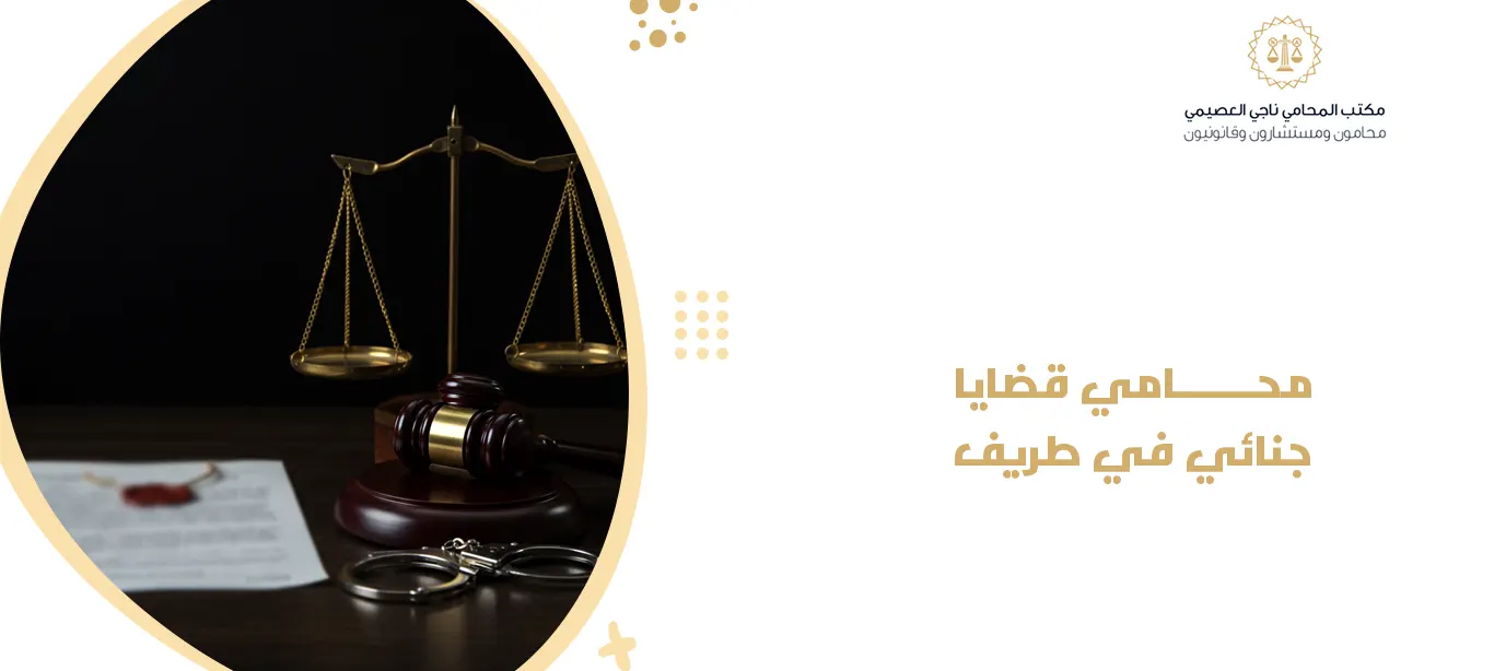 محامي قضايا جنائي في طريف