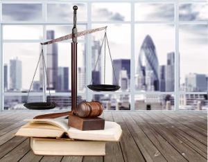 justice scales books gavel cityscape background 488220 28244
